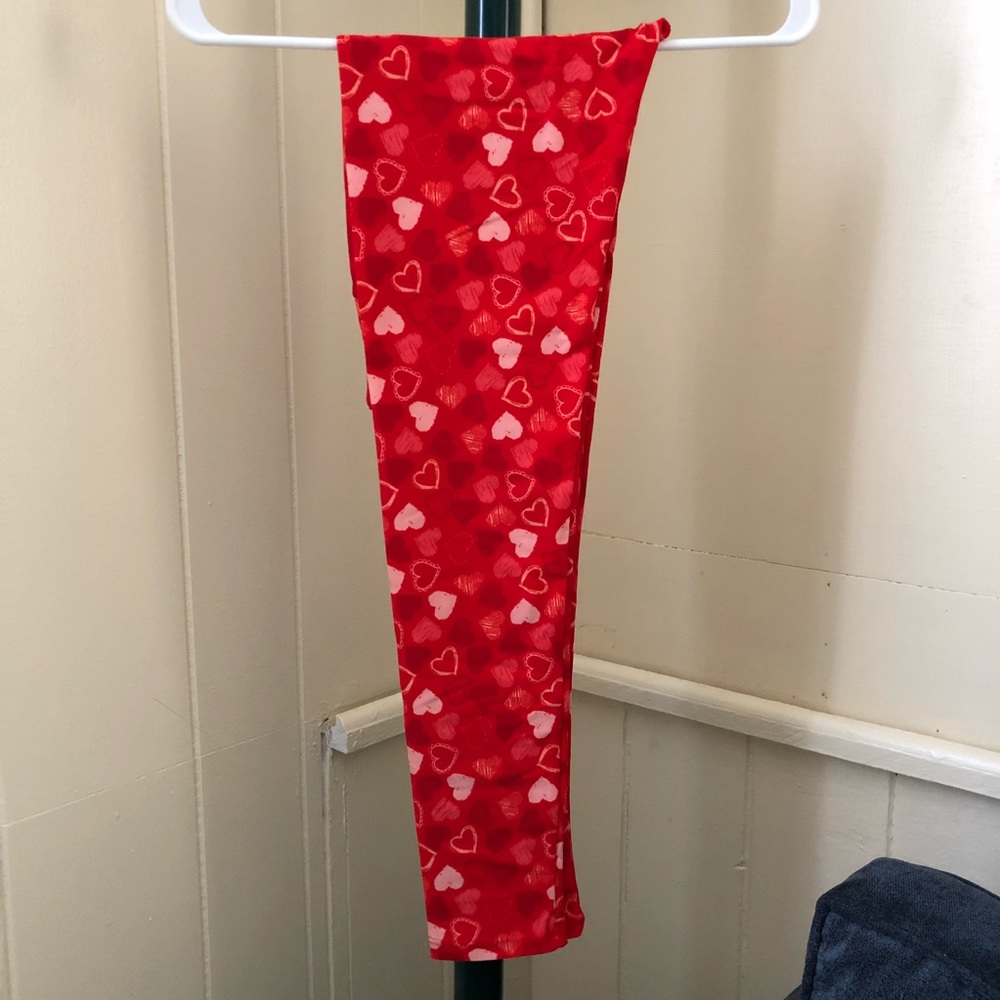♥️In♥️ Lularoe Heart Leggings Os NWOT - Picture 2 of 2